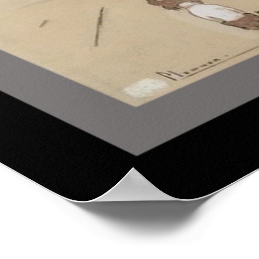 Vintages Vanity Fair Poster 1914 (Ecke)