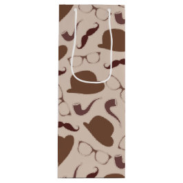 Vintages Vater-Kleid Geschenktüte Für Weinflaschen