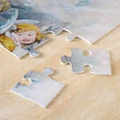 Vintages Vater-Weihnachten Puzzle (Seite)