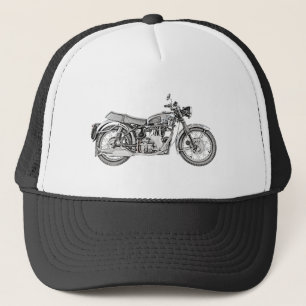 Vintages Velocette Gift-Motorrad 1952 Truckerkappe