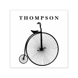 Vintages Velocipede Penny Farthing Fahrrad Permastempel