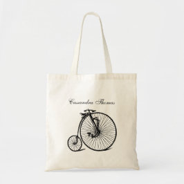Vintages Velocipede Penny Farthing Fahrrad Tragetasche