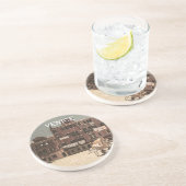 Vintages Venedig Getränkeuntersetzer (Seite)