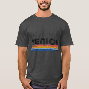 Vintages Venedig im Stil der 80er Jahre Italien T-Shirt