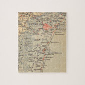 Vintages Venedig - Italien Karte Puzzle (Vertikal)