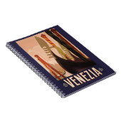 Vintages Venedig-Italien-Notebook Notizblock (Rechte Seite)