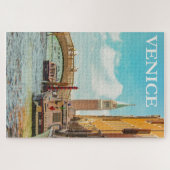 Vintages Venedig Italien Reisen Puzzle (Horizontal)