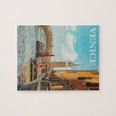 Vintages Venedig Italien Reisen Puzzle (Horizontal)