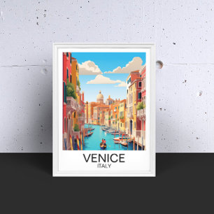 Vintages Venedig - Italien Reisende Kunstwerke Poster