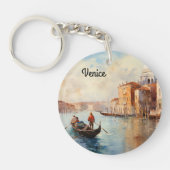 Vintages Venedig Italien Schlüsselanhänger (Vorderseite)