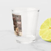 Vintages Venedig Schnapsglas (Rechts)