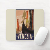 Vintages venezianisches Poster - Italien Mousepad (Mit Mouse)