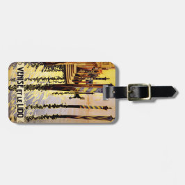 Vintages "Venise und kundenspezifischer Gepäckanhänger