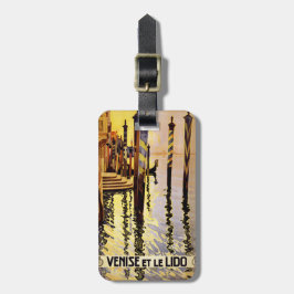 Vintages "Venise und kundenspezifischer Gepäckanhänger
