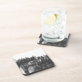 Vintages Verbot Bierschwarz-weiß 1920 Getränkeuntersetzer (Rechte Seite)