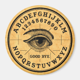 Vintages Vermögen, das psychischem Auge sagt Magnet