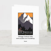 Vintages Verona Italien Karte (Rückseite)