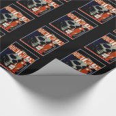 Vintages Verpackungspapier "Don't Mix Em" Geschenkpapier (Ecke)