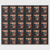 Vintages Verpackungspapier "Don't Mix Em" Geschenkpapier (Flach)