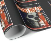 Vintages Verpackungspapier "Don't Mix Em" Geschenkpapier (Rolleneckpunkt)