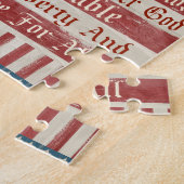 Vintages Versprechen Puzzle (Seite)