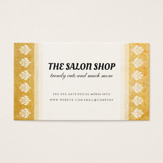 Vintages Verziertes Musterzertifikat (Vorderseite)