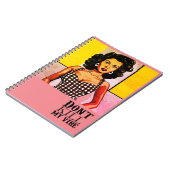 Vintages Vibe-Notebook Notizblock (Linke Seite)