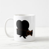 Vintages Video Kaffeetasse (Links)