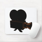 Vintages Video Mousepad (Mit Mouse)