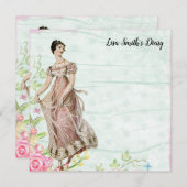 Vintages Viktorianisches altmodisches Tagebuch (Vorne/Hinten)