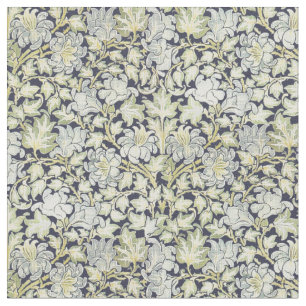 Vintages Viktorianisches Ära- und Blattmuster Stoff