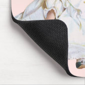 Vintages Viktorianisches Baby Girl Doll, Osteranzu Mousepad (Ecke)
