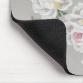 Vintages Viktorianisches Blumenmousepad Mousepad (Ecke)