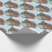 Vintages/viktorianisches Cherubine/Engel Geschenkpapier (Ecke)