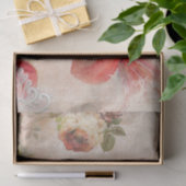 Vintages Viktorianisches Damendekoupage Tissue Pap Seidenpapier (Geschenk)