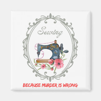 Vintages Viktorianisches Nähen Magnet