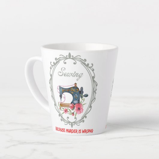 Vintages Viktorianisches Nähen Milchtasse (Linke Ecke)