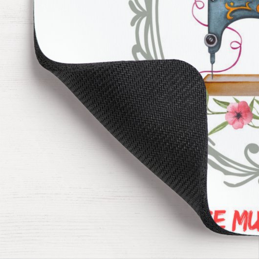 Vintages Viktorianisches Nähen Mousepad (Ecke)