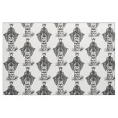 Vintages viktorianisches Schlägerfrauengewebe Stoff (Fat Quarter (45,7 x 55,9 cm))