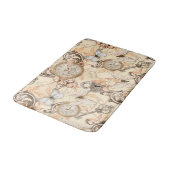 Vintages Viktorianisches Shabby Chic Ländermuster Badematte (Schrägansicht)