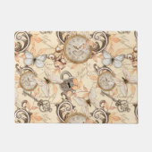 Vintages Viktorianisches Shabby Chic Ländermuster Fußmatte (Vorderseite)