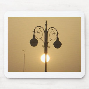 Vintages Viktorianisches Sunset Street Art Design Mousepad