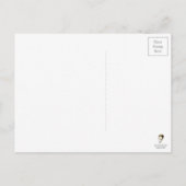 Vintages Viktorianisches Teufelsmädchen Postkarte (Rückseite)