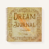 Vintages Viktorianisches Traummagazin Notizblock (Vorderseite)