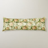 Vintages Viktorianisches Weißblütenblut Seitenschläferkissen (Vorderseite)