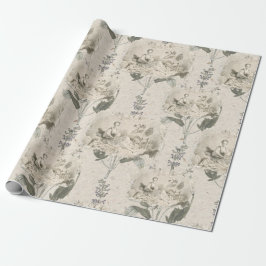 Vintages Viktorianisches Wrapping Paper Geschenkpapier