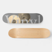 Vintages Vinyl Skateboard (Horizontal)