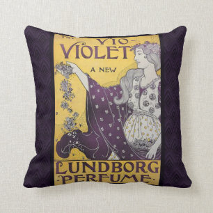 Vintages "Vio Violette" Throw-Kissen Kissen