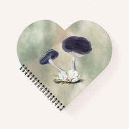 Vintages Violett Webcap Pilz Notizblock