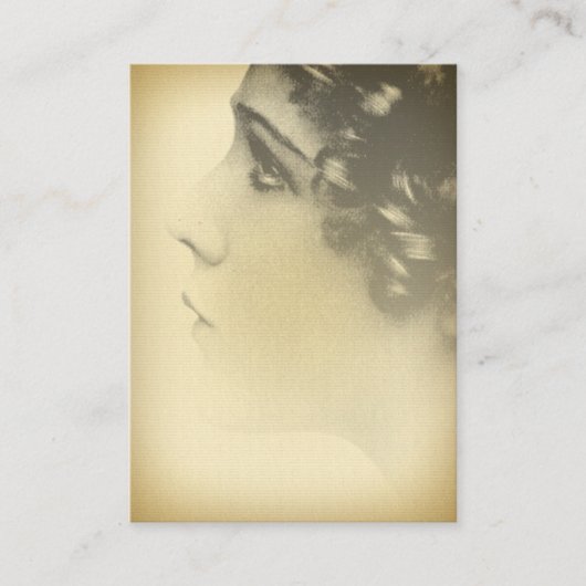 Vintages Visitenkarte (Vorderseite)